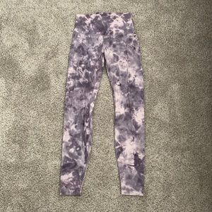 xx Lululemon Diamond Dye Align Tights 28” Size 6 xx